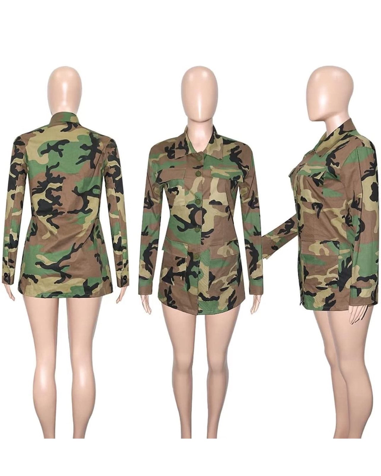 Camoflauge Bag & Jacket Bundle