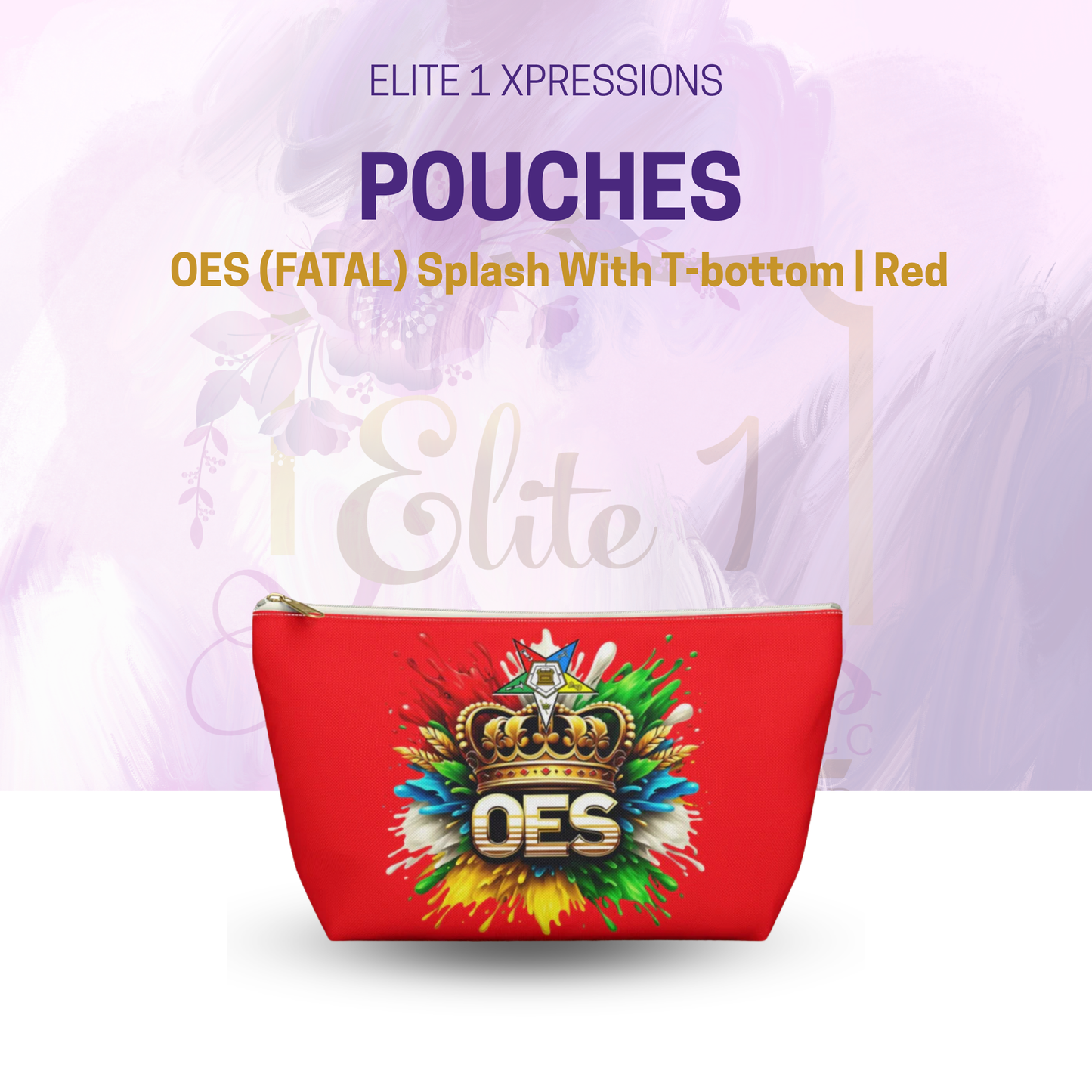 OES (FATAL) Splash Accessory Pouch w T-bottom