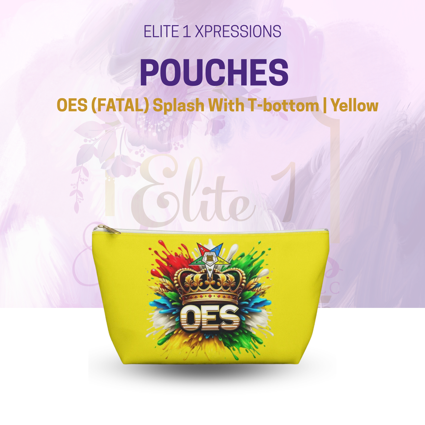 OES (FATAL) Splash Accessory Pouch w T-bottom