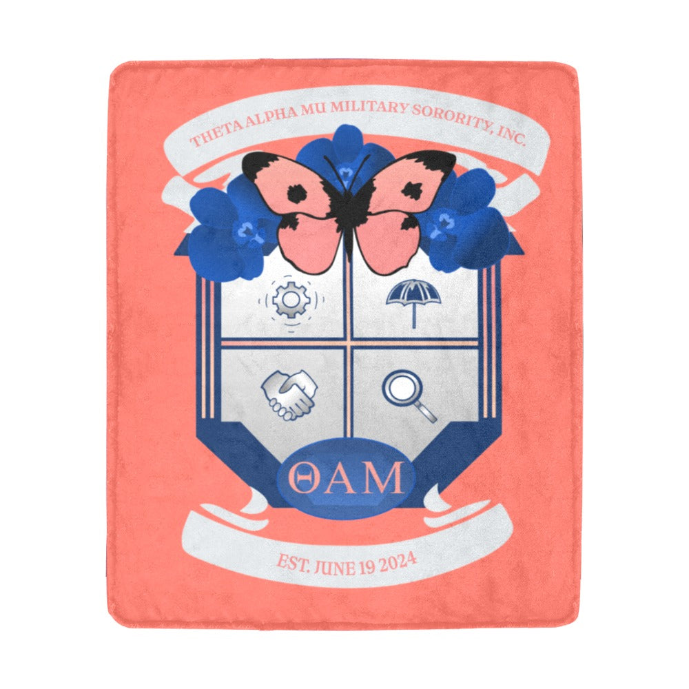 Theta Alpha Mu Fleece Blanket