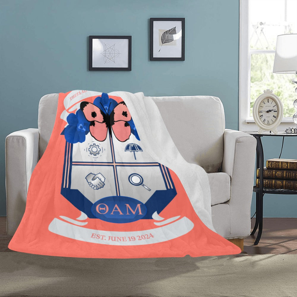 Theta Alpha Mu Fleece Blanket