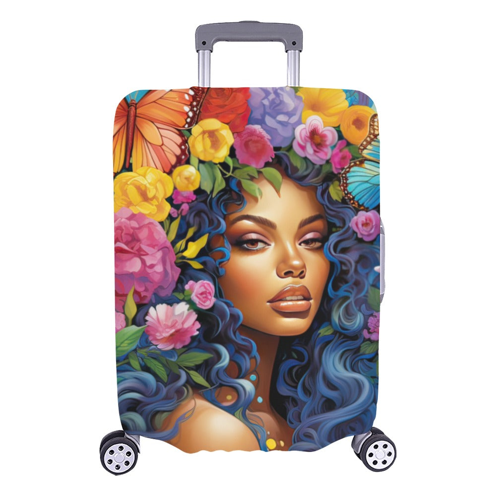 Blossoms & Butterflies Luggage Cover