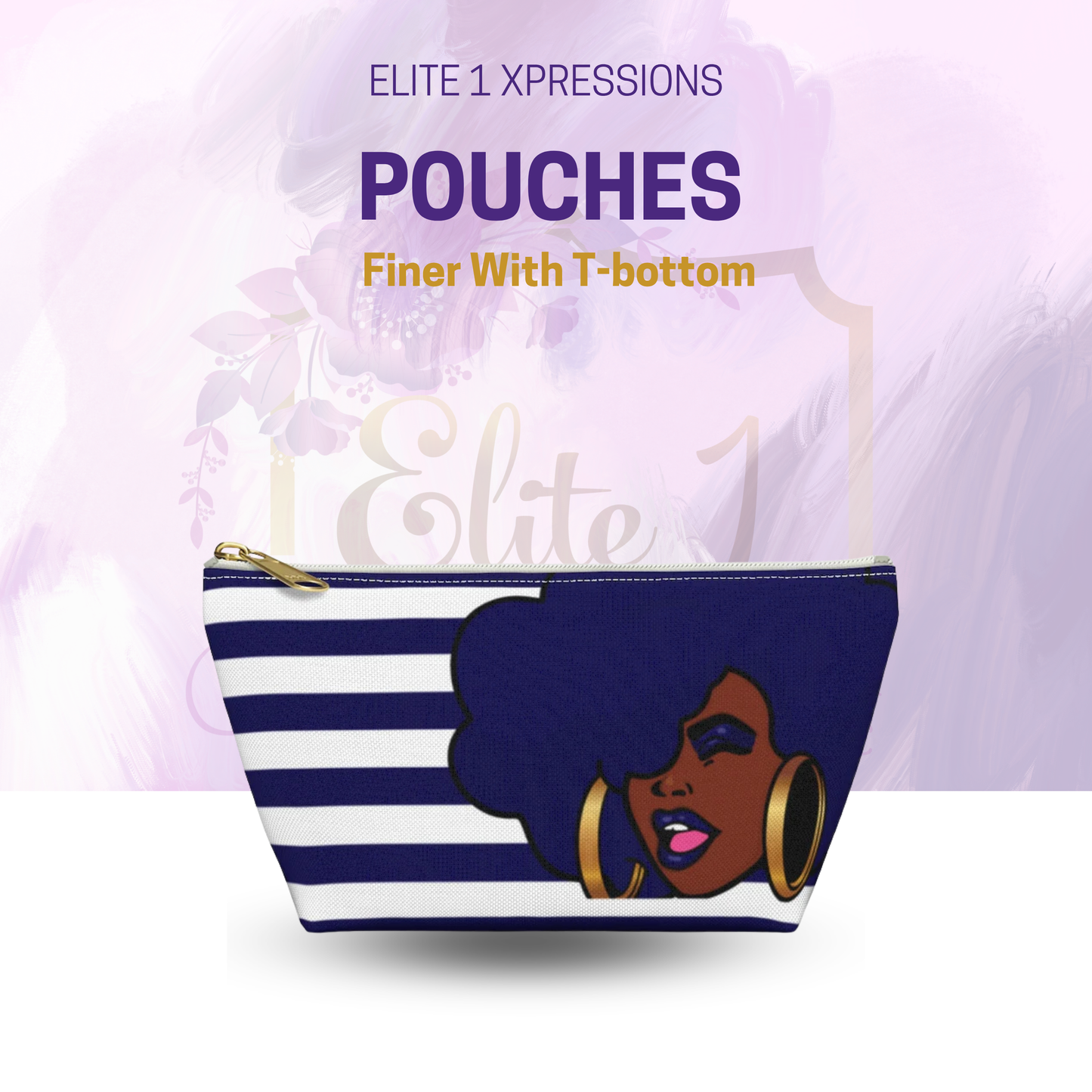 Finer Accessory Pouch w T-bottom