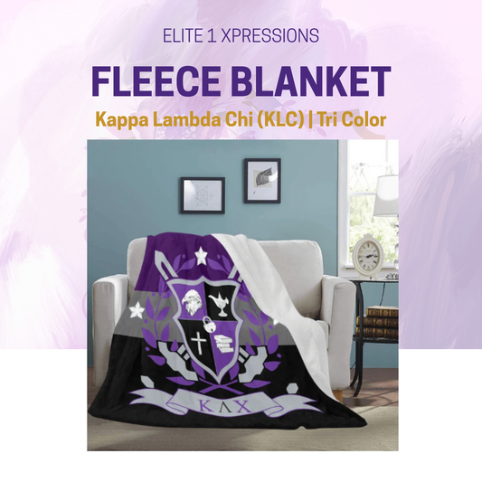 Kappa Lambda Chi Fleece Blanket