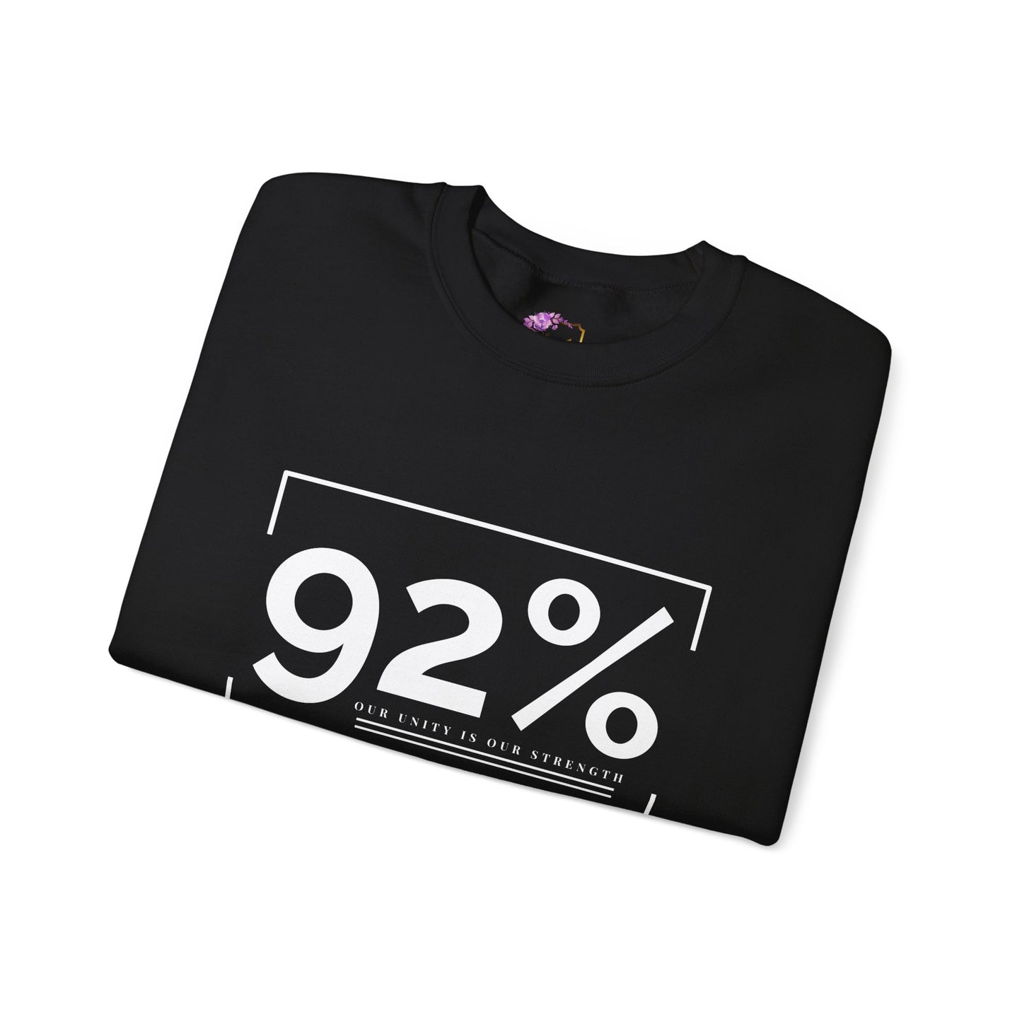 92% Women Crewneck Sweatshirt