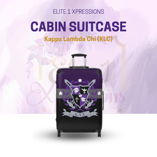Cabin Suitcase - Kappa Lambda Chi