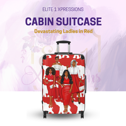 Devastating Ladies in Red - Cabin Suitcase
