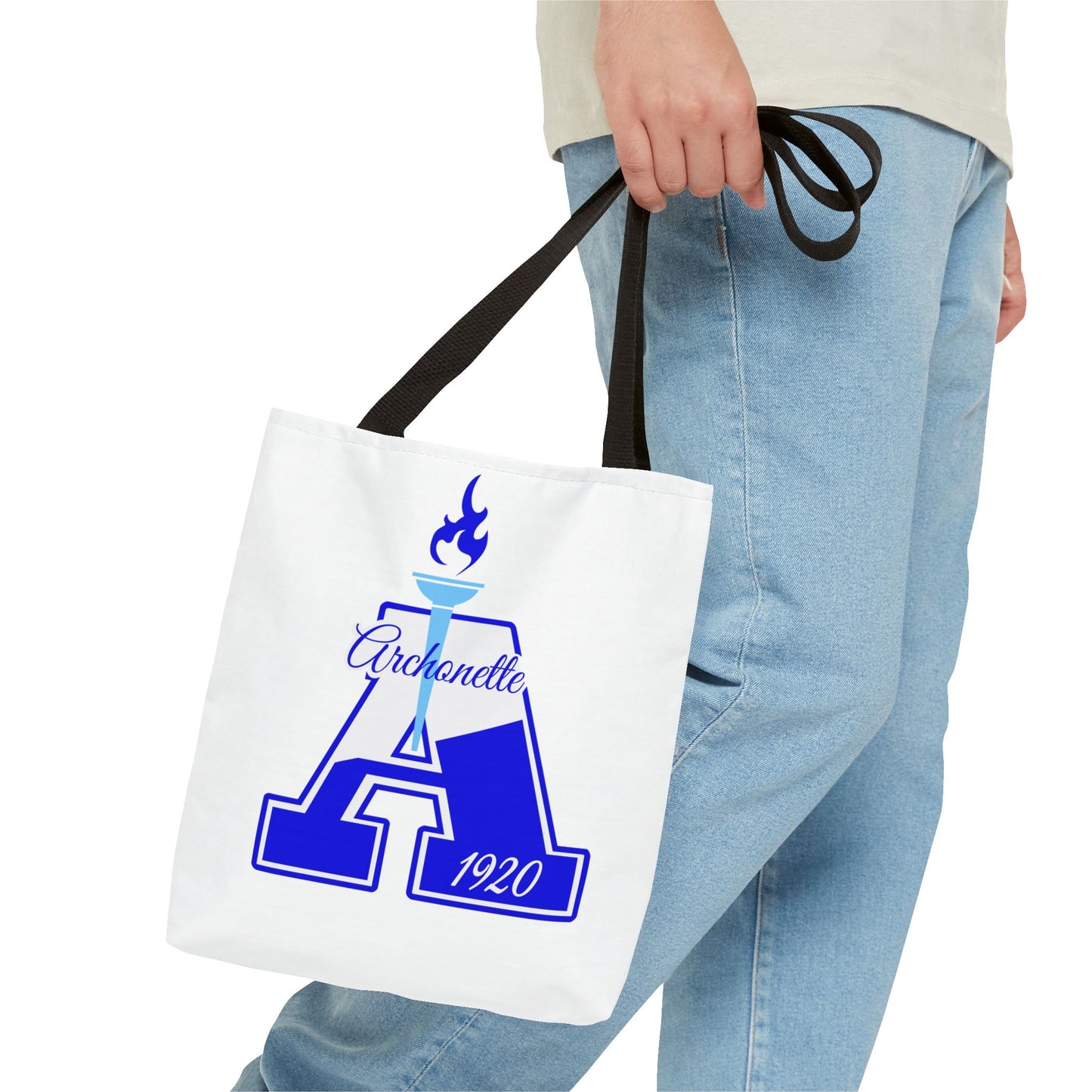 Archonette | Zeta Phi Beta Archonette| V2 White Tote Bag