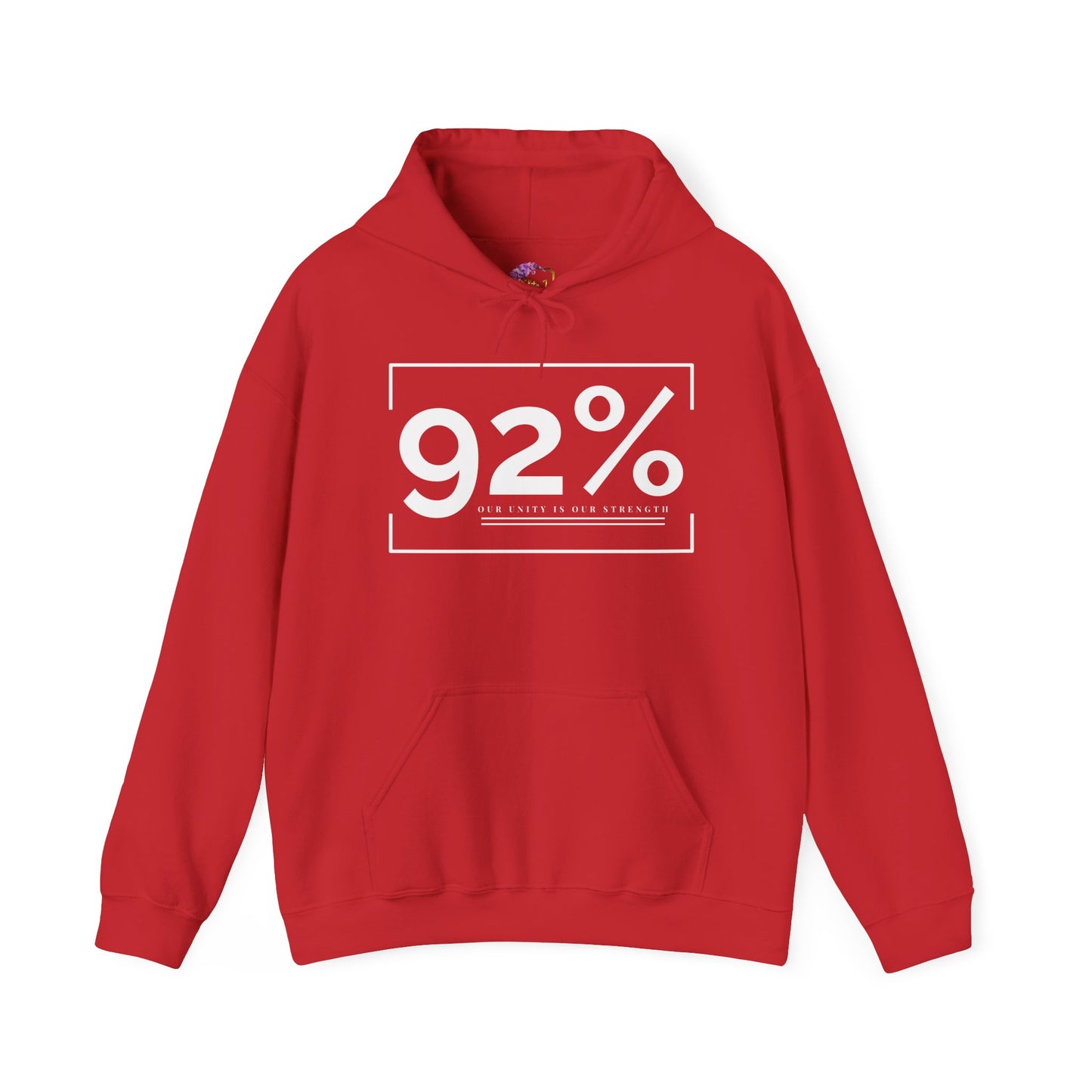 92% Women Hooded Sweatshirt