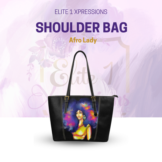 Afro Lady Shoulder Bag