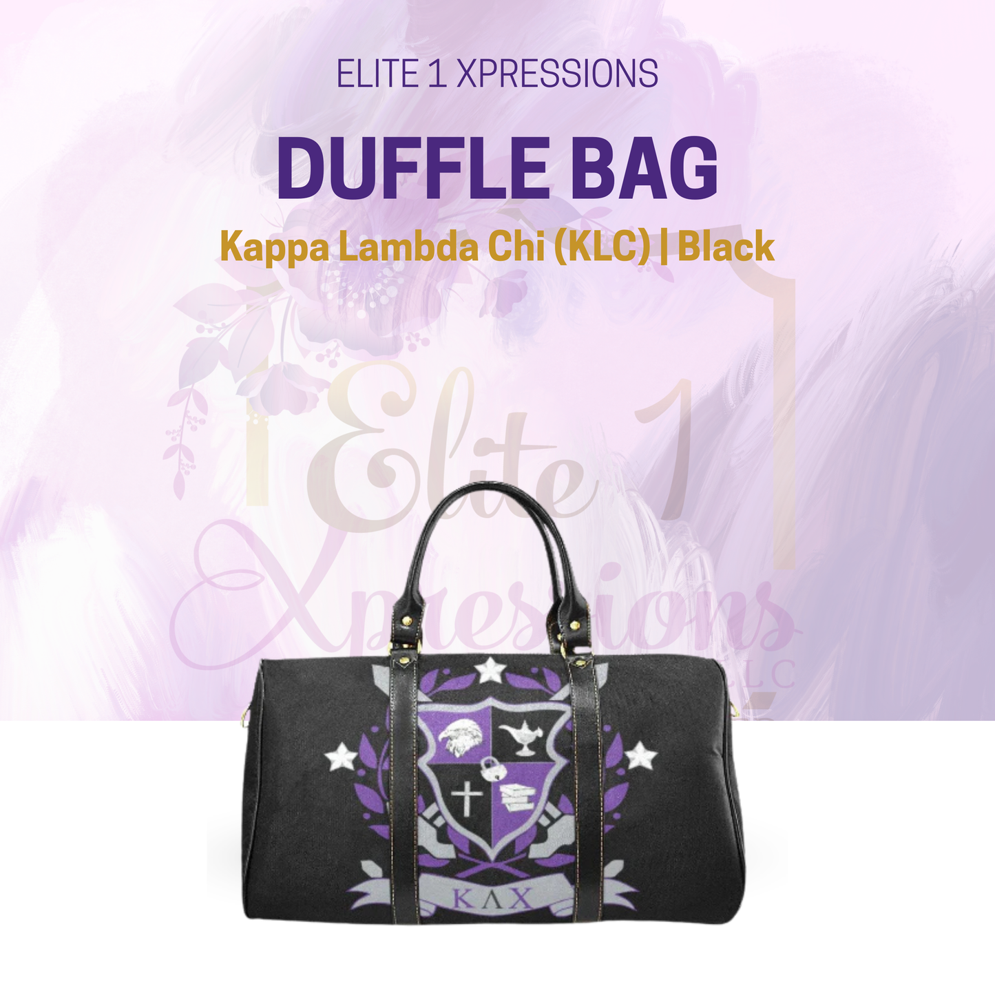 Kappa Lambda Chi (KLC) Duffle Bag