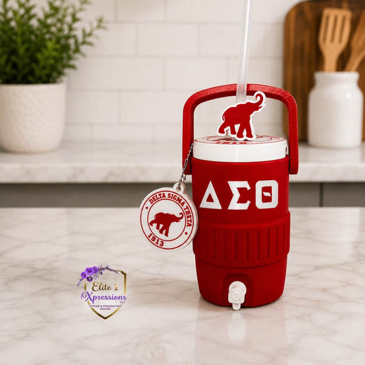 3D Soda Can Holder (12oz) ~ Delta Sigma Theta