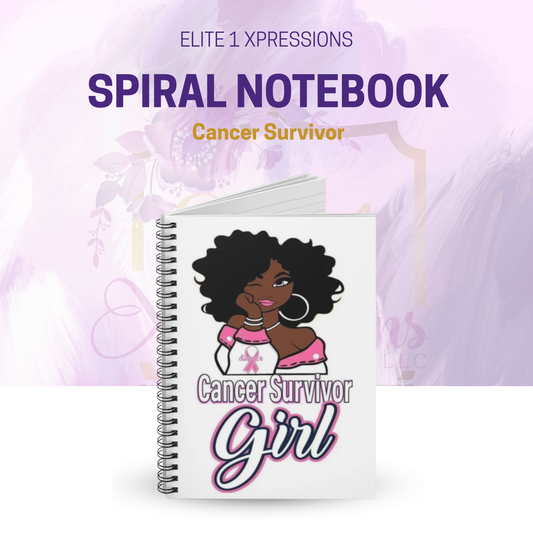 Cancer Survivor Spiral Notebook
