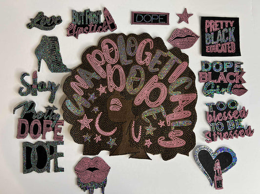 Camouflage Patched Jacket ~ 15 Piece Set