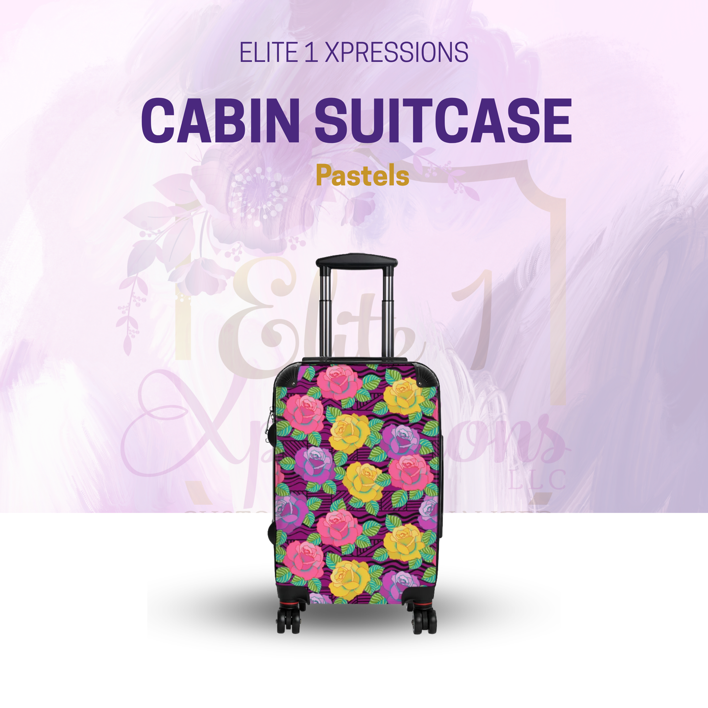 Pastels Cabin Suitcase