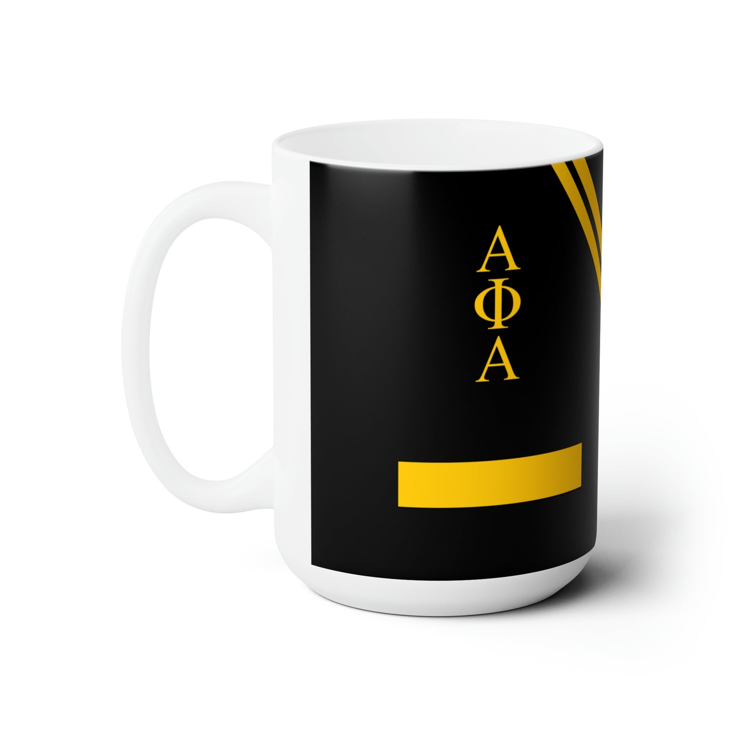 Alpha Man Ceramic Mug 15oz
