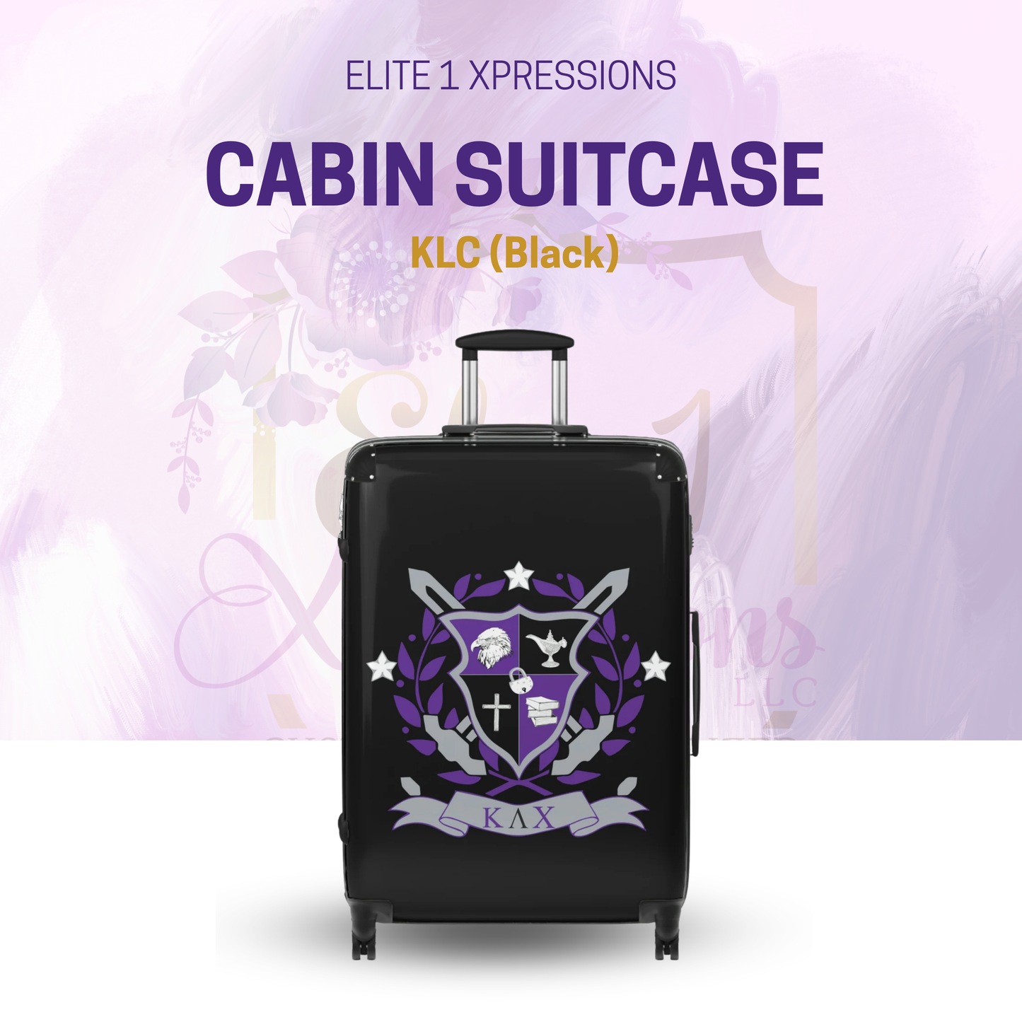 Kappa Lambda Chi (KLC)  Luggage Cover