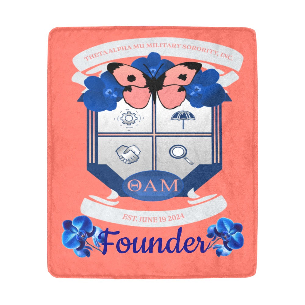 Theta Alpha Mu Fleece Blanket