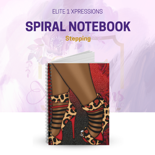 Stepping Spiral Notebook