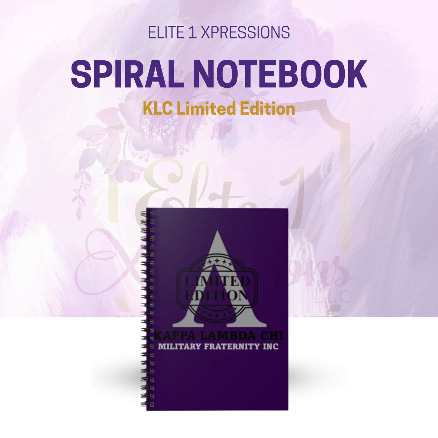 KLC Limited Edition Spiral Notebook