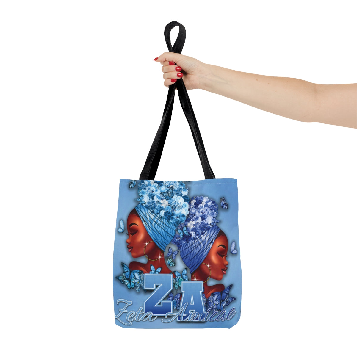 Tote Bag ~ Zeta Amicae Wraps & Butterflies "Finer Friends"