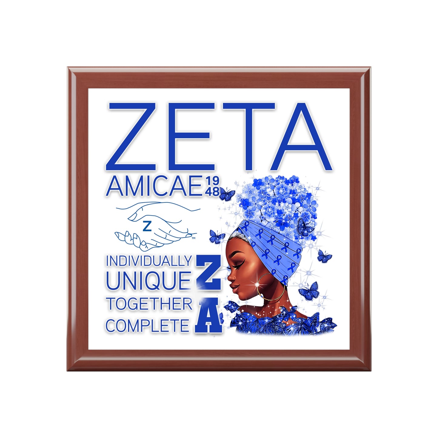 Jewelry Box ~ Zeta Amicae Wraps, Words & Butterflies