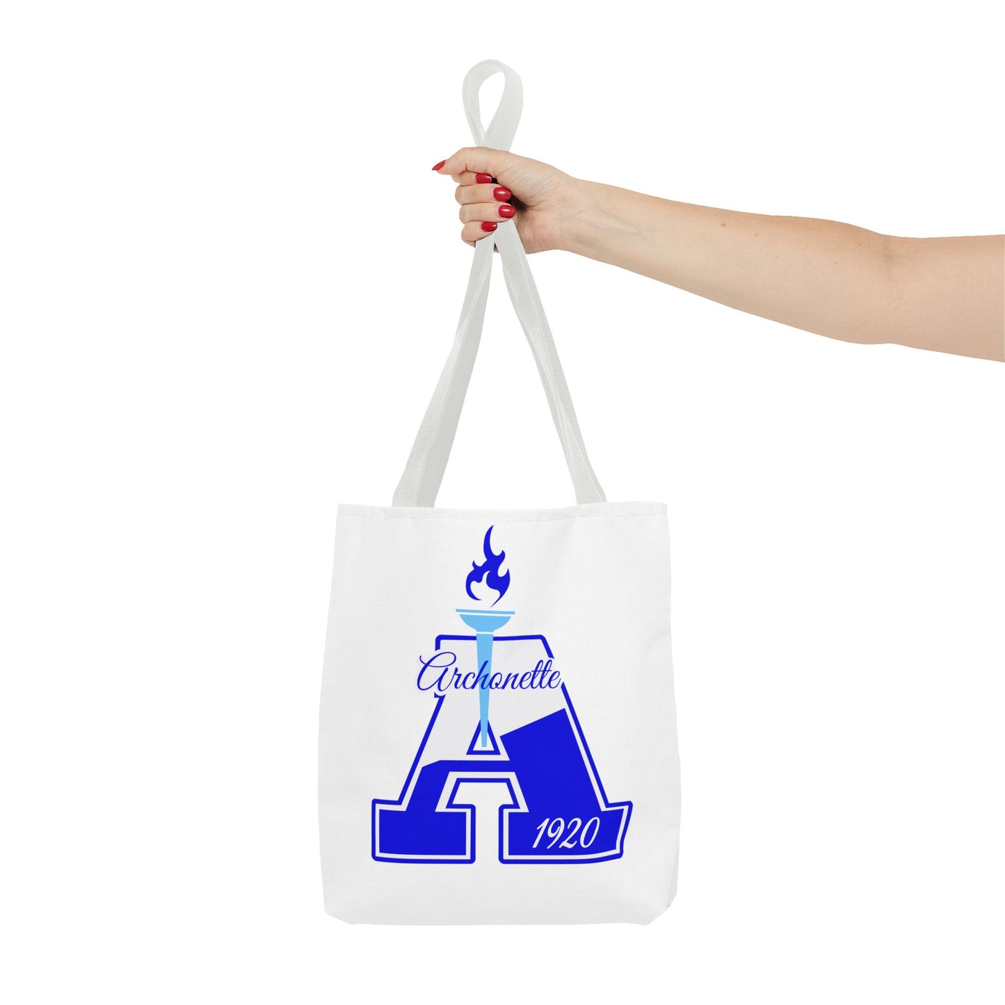Archonette | Zeta Phi Beta Archonette| V2 White Tote Bag