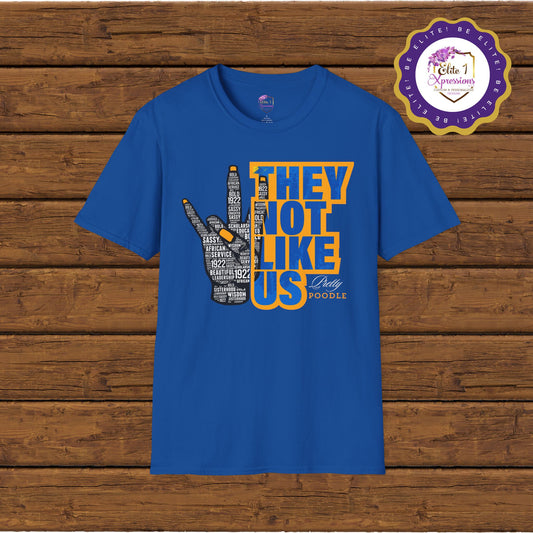 SGRHO 'They Not Like Us' Design - Unisex Softstyle T-Shirt