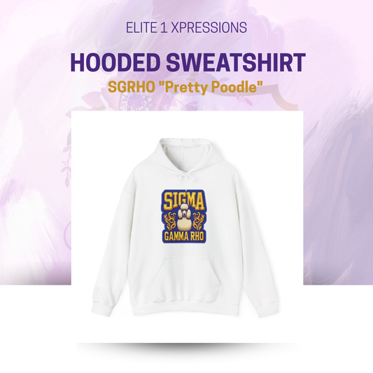 SGRHO "Pretty Poodle" Hooded Sweatshirt