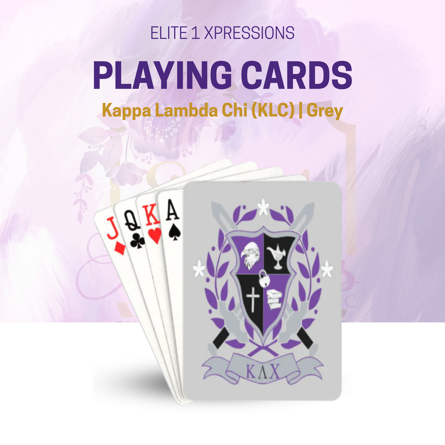 Kappa Lambda Chi (KLC) Playing Cards