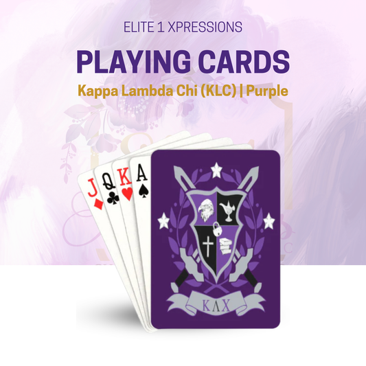 Kappa Lambda Chi (KLC) Playing Cards