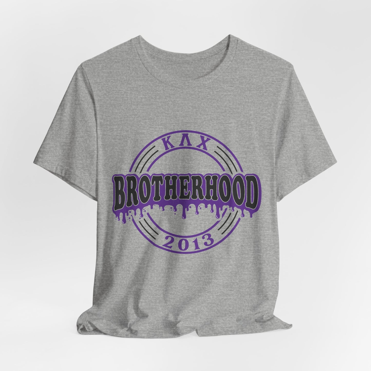 KLC Brotherhood Circle (Purple Circle) Unisex Jersey Short Sleeve Tee