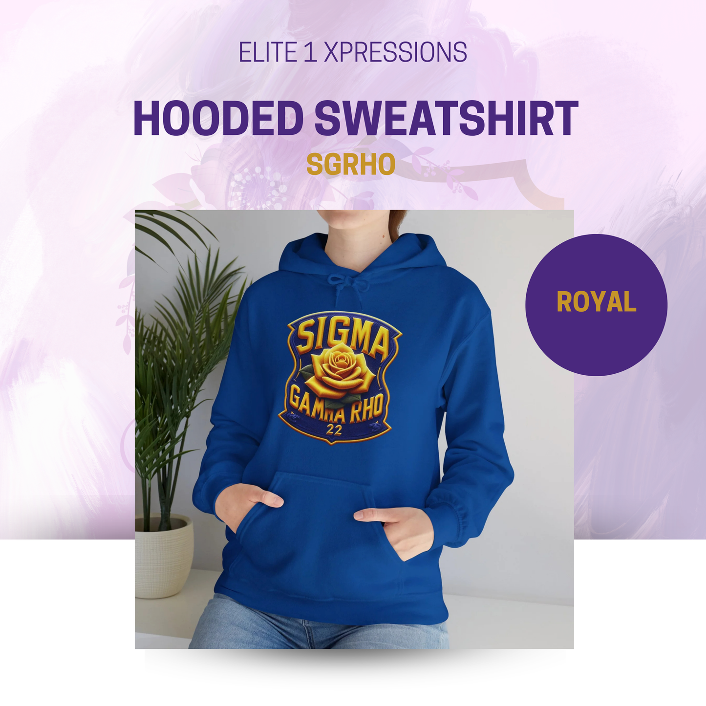 SGRHO Hooded Sweatshirt