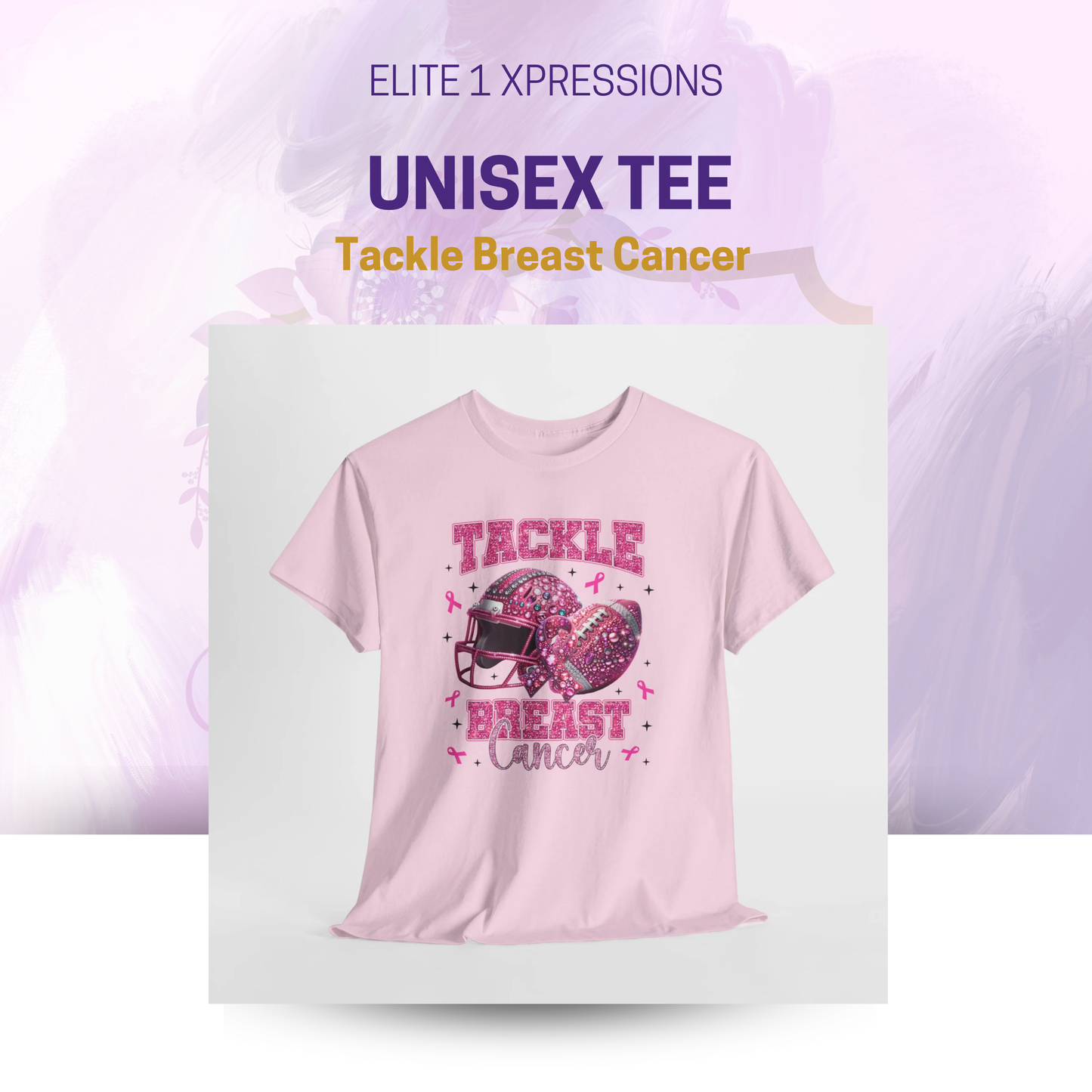 Tackle Breast Cancer Unisex Tee