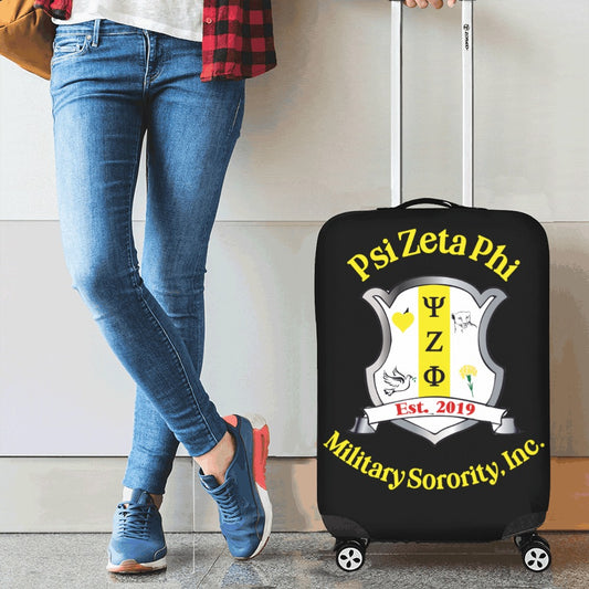 Luggage Cover ~ Psi Zeta Phi (Black)