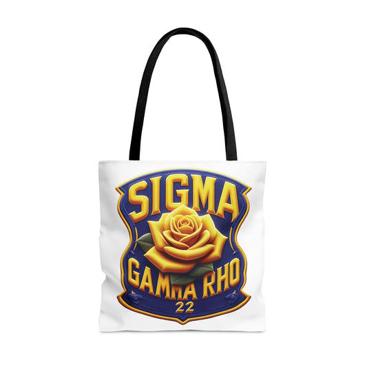 SGRHO "Rose" Tote Bag (White)