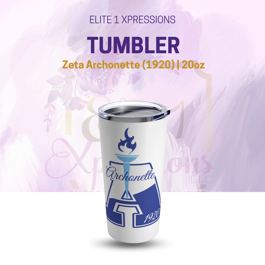 Archonette | Zeta Archonette (1920) Tumbler 20oz
