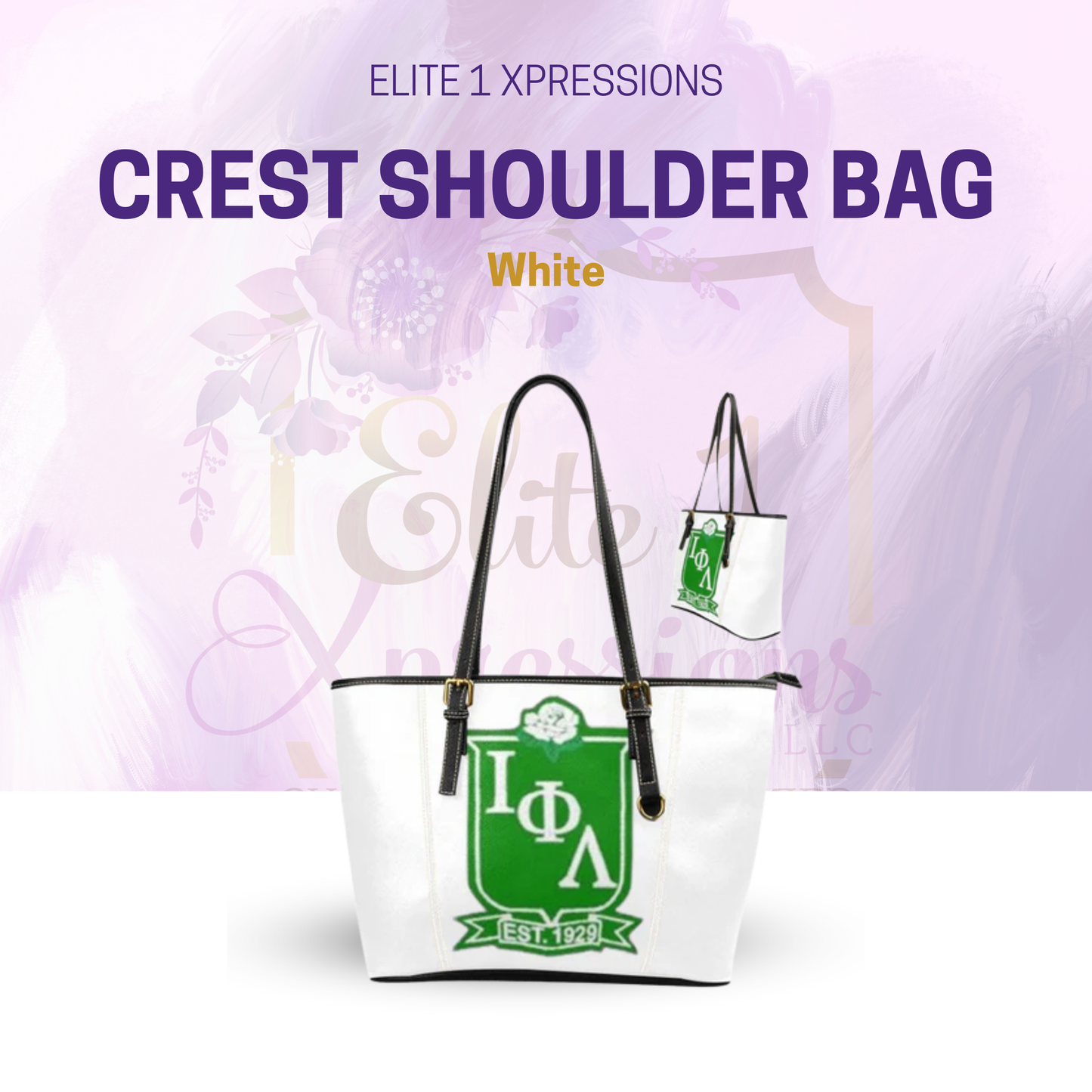 Crest Shoulder Bag