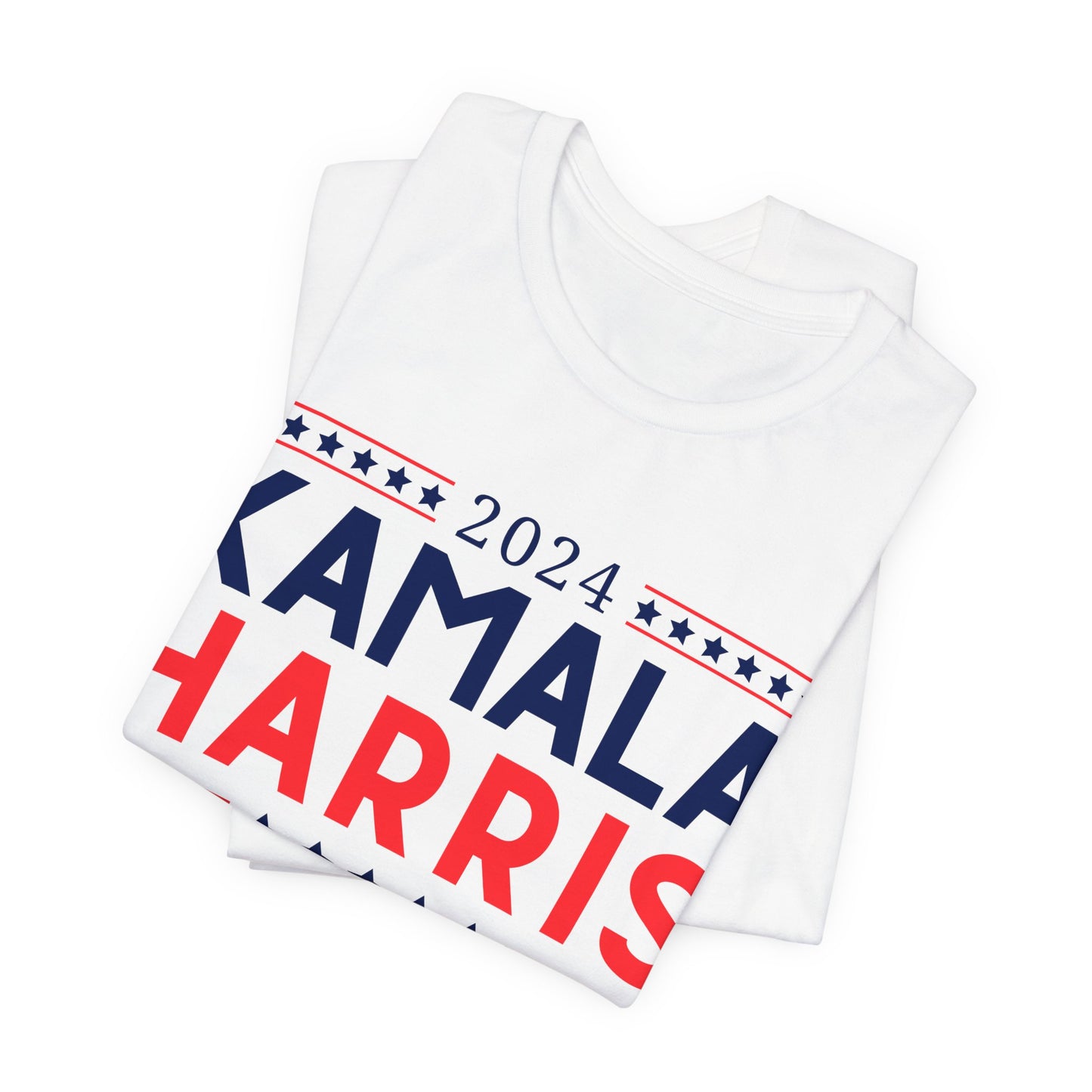 Kamala Harris "Let's Finish the Job" v2 ~ Unisex Jersey Short Sleeve Tee