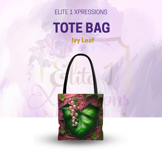 Ivy Leaf Tote Bag