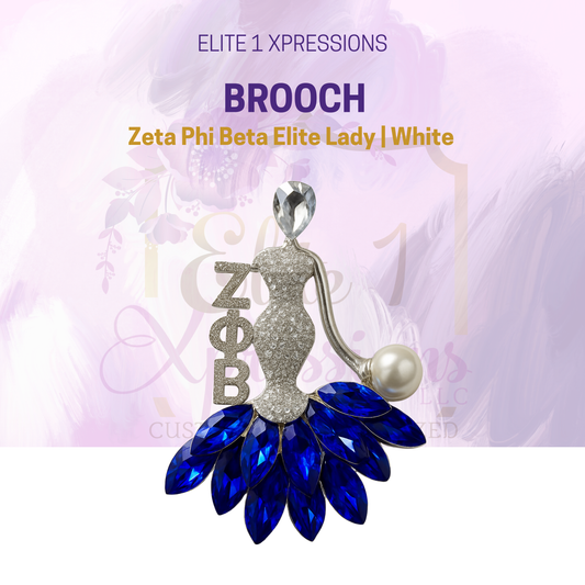 Brooch ~Zeta Phi Beta Elite Lady