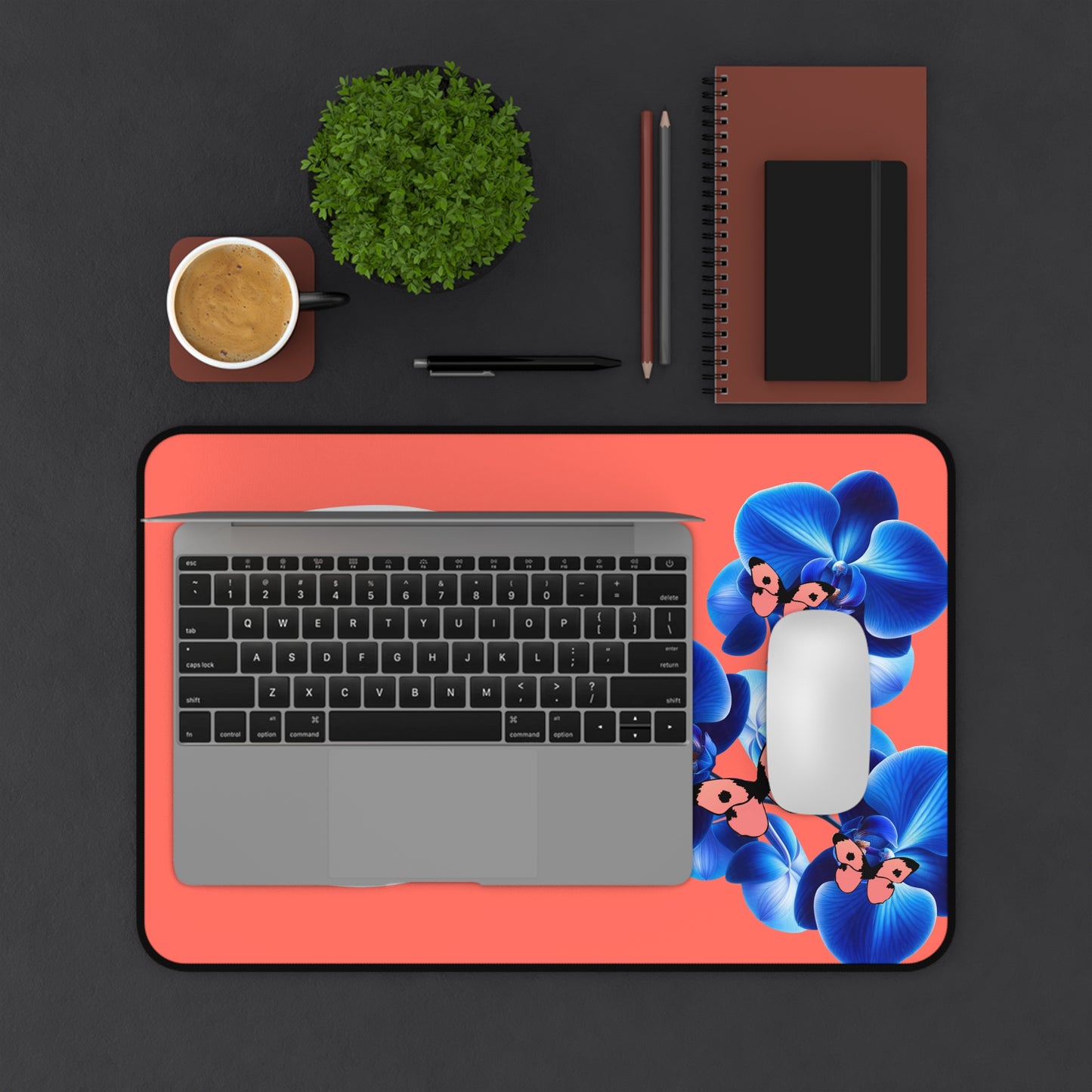 Theta Alpha Mu Desk Mat (Coral)