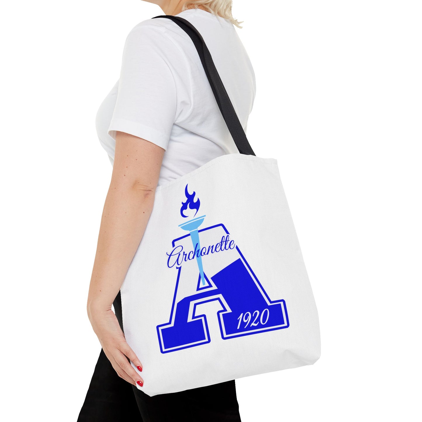 Archonette | Zeta Phi Beta Archonette| V2 White Tote Bag