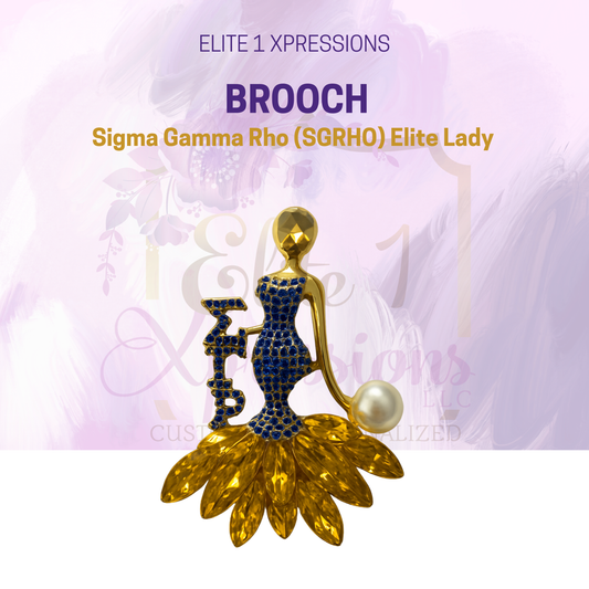 Brooch ~Sigma Gamma Rho (SGRHO) Elite Lady