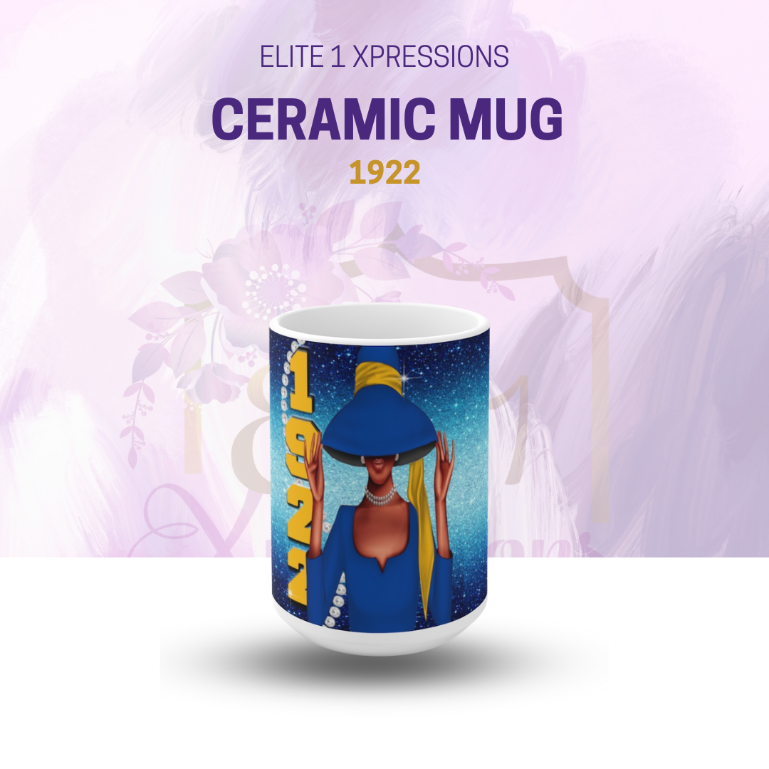 1922 & Pearls Ceramic Mug