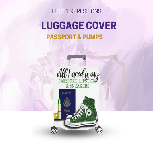 Passport & Pumps Luggage Cover