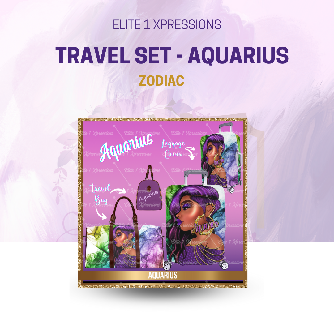 Zodiac - Aquarius Travel Set
