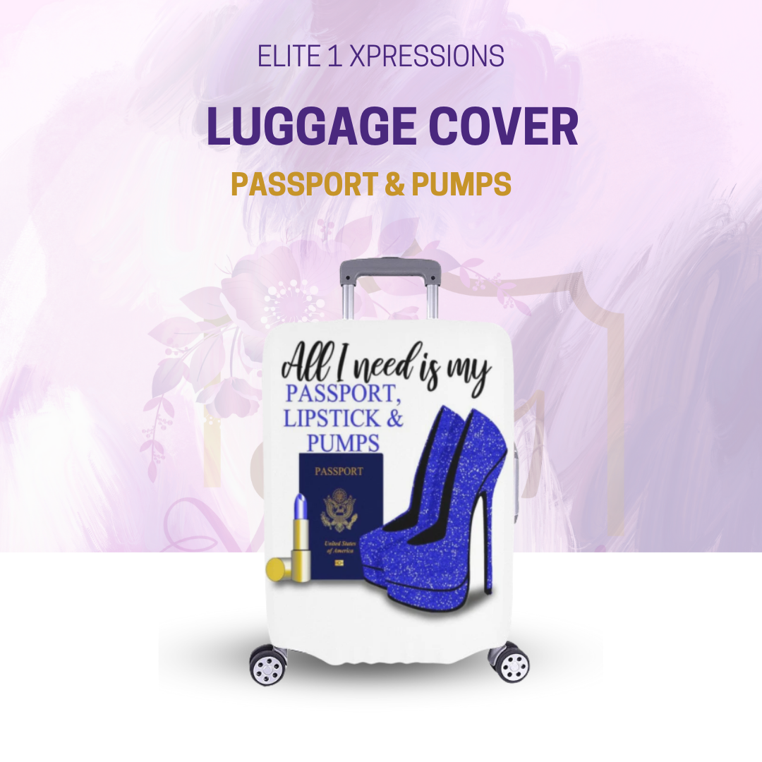 Passport & Pumps Luggage Cover