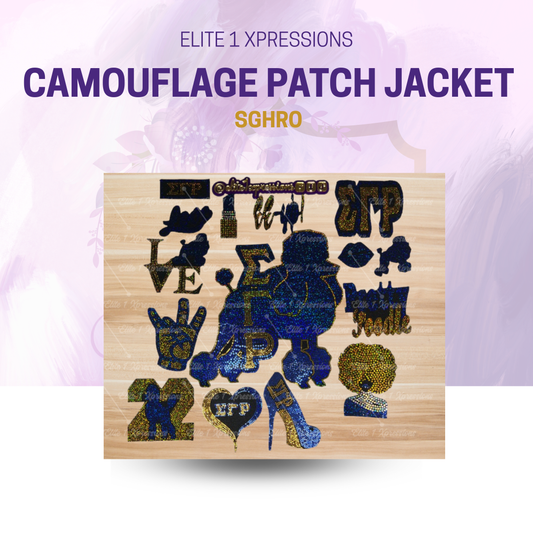 Camouflage Patch Jacket ~ SGRHO