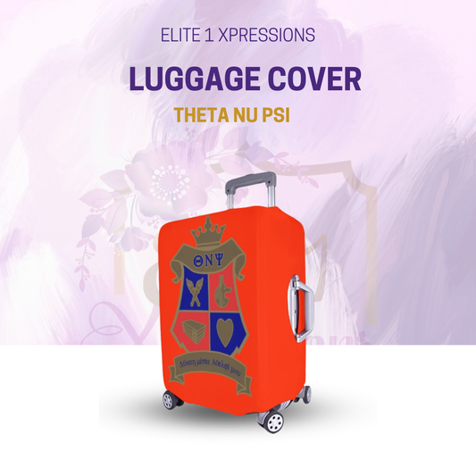 Theta Nu Psi Luggage Cover